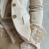 Constance | Blazer Ivorin Kirjailtu Puku