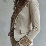 Constance | Blazer Ivorin Kirjailtu Puku