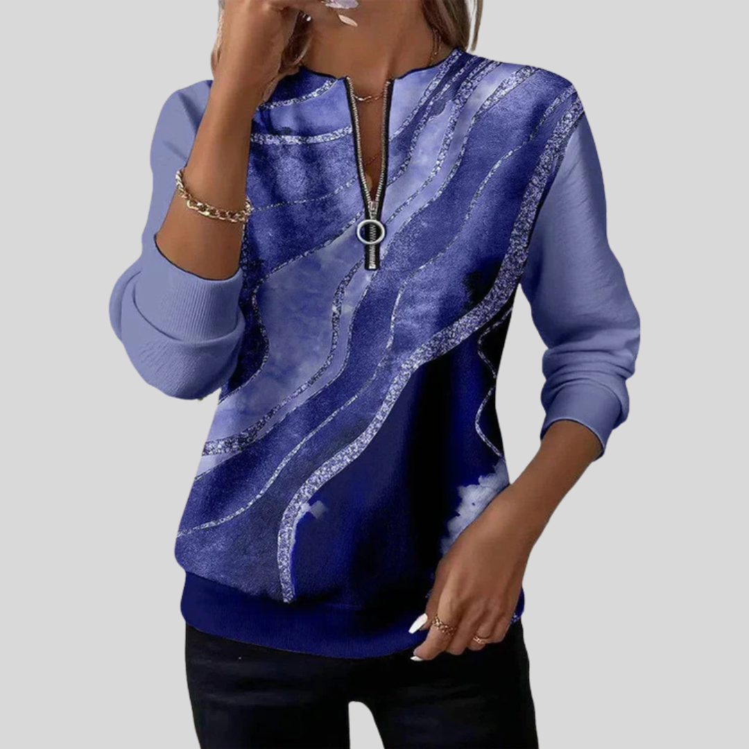 Hendrikje | Elegantti Zip-Top