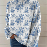 Ruby | Blossom Turtleneck Sweater