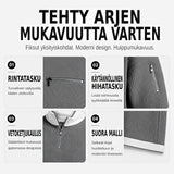 Miesten neule | Waffle-neule puolivetoketjulla