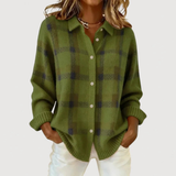 Matilda | Ruudullinen neulecardigan