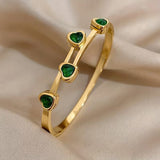Verde Hearts -ranneke | Kulta