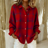 Emily | Ruudullinen neulecardigan