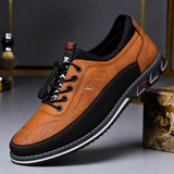 Mukavat nahkaiset slip-on kengät