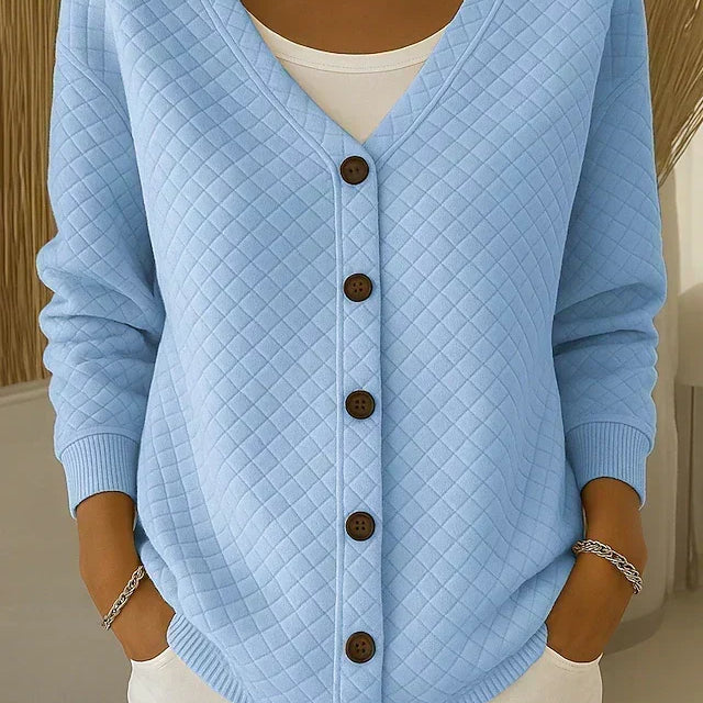 Laverne™ | Gequilt Cardigan Napilla