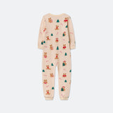 Beige nalle-haalari lapsille