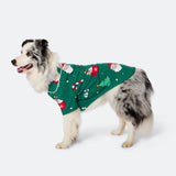 Vihreä xmas-joulupyjama koiralle