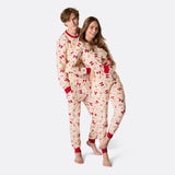 Piparkakku-joulupyjama miehille