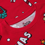 Punainen xmas-joulupyjama lapsille