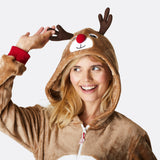 Poro-onesie naisille