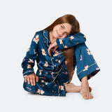 Nalle satiininen joulupyjama lapsille