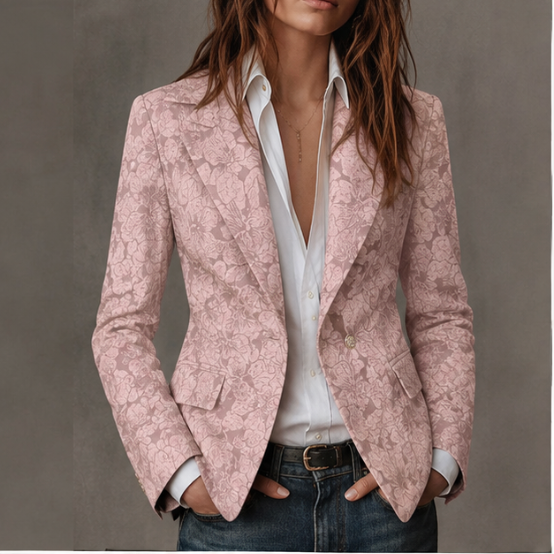 Estelle | Blazer Jacquard Kasmir Tiukka