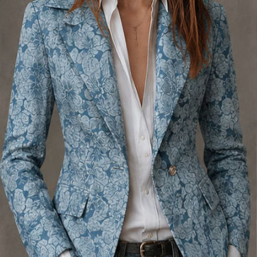 Estelle | Blazer Jacquard Kasmir Tiukka