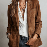 Marcela | Vintage Ruskea Blazer