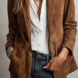 Marcela | Vintage Ruskea Blazer