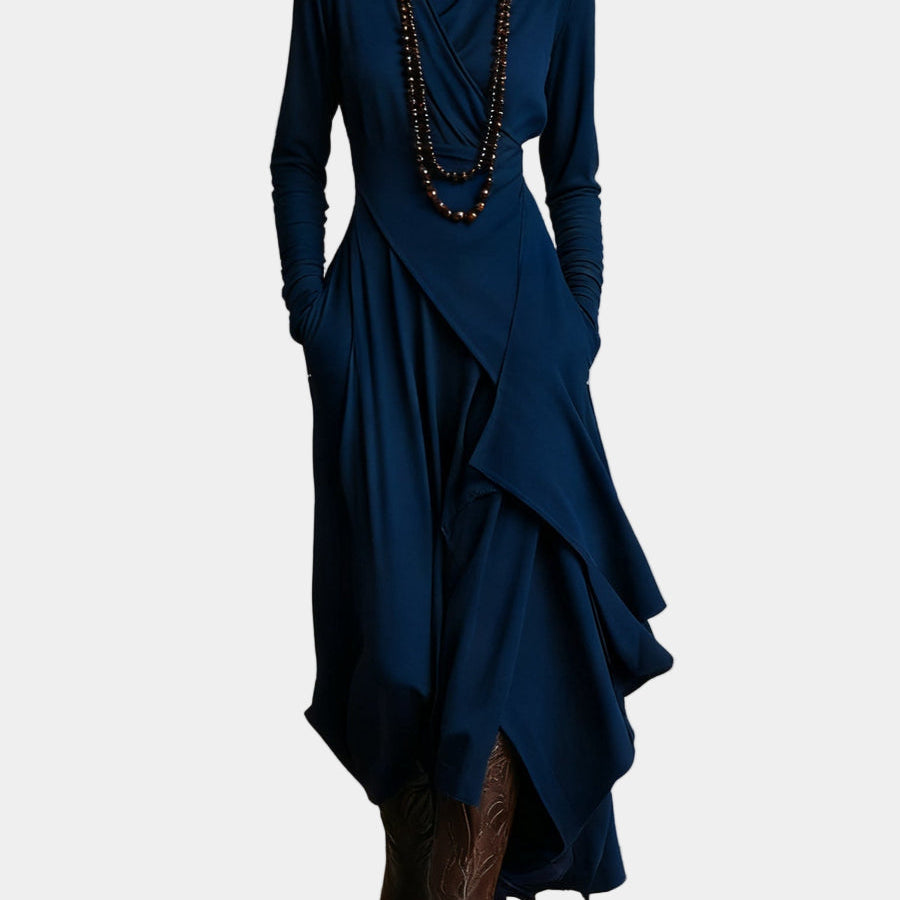Petrina - Epäsymmetrinen pitkä mekko