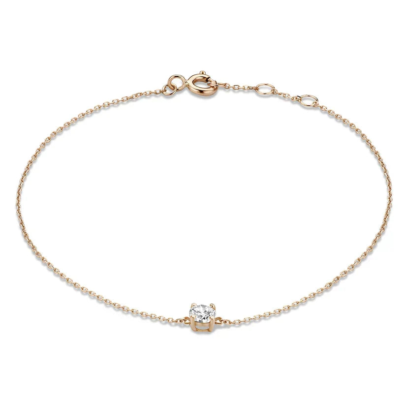 Cléa Moissanite -kivikaulaketju | Kulta