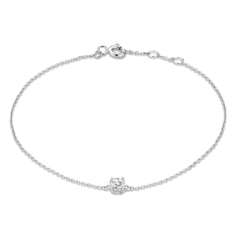 Cléa Moissanite -kivikaulaketju | Kulta