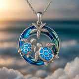 Tidebound Turtle Necklace | Valkokulta