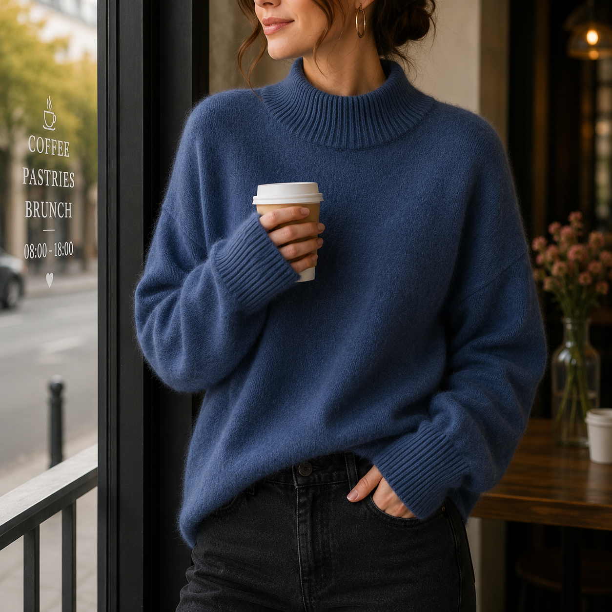 Juniper | Ylipitkä naisten pooloneule