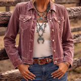 Diana | Vintage-inspiroitunut Boho-samettitakki